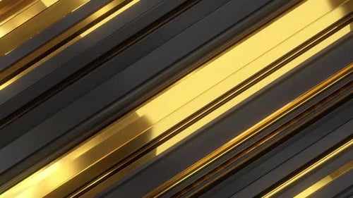 Modern Gold and Black Diagonal Lines Abstract Background