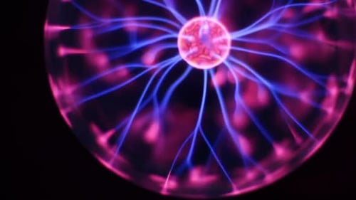 Illuminating Plasma Ball with Flowing Electrical Discharges