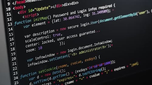 Programmation de code informatique