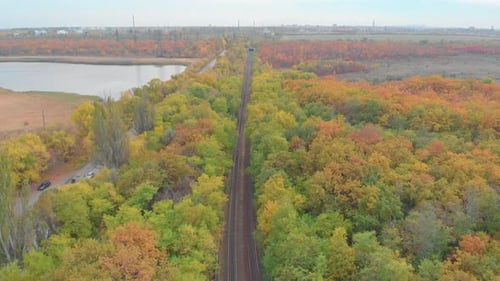 Flying Over The Rails