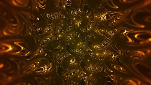 Dark Gold Abstract Background