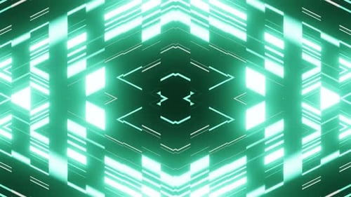 Aqua Led Lights For Party Vj Loop Background HD