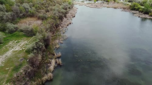 Lake Aerial View