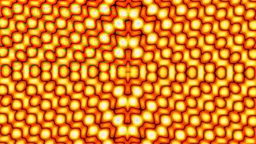 Abstract background Equalizer DJ disco neon led lighting. Kaleidoscope, mandala. 3d render music