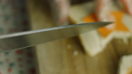 Cut Star Bread for Toast