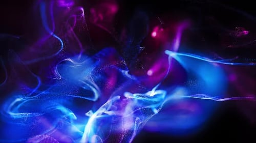 Particles Visuals Hintergrundschleife