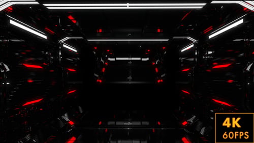 Angegriffene Raumstation VJ Loop