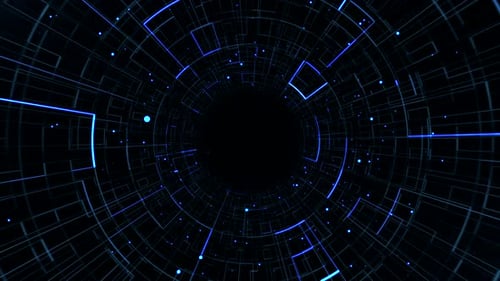 Abstract Line Tunnel Background