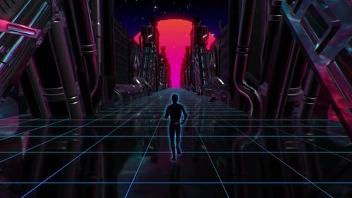 80s Sci Fi Space Runawy 05