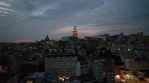 Galataturm-Abend