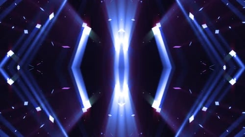 Abstract Light Show Background 4K 5