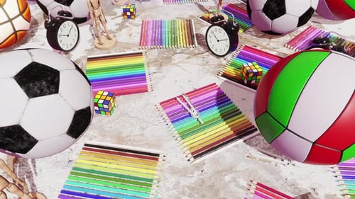 Back To School Time 02 4K