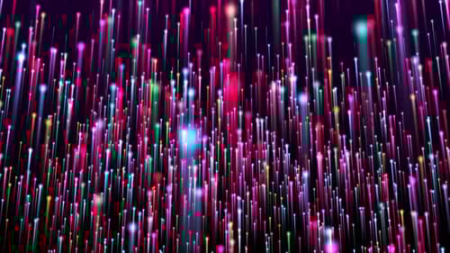 Light Streak Colorful Background Seamless Loop Background 4K