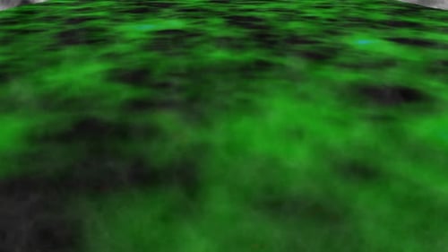 Wolkenfeuer-Animation | Feurige Lava und Rauch