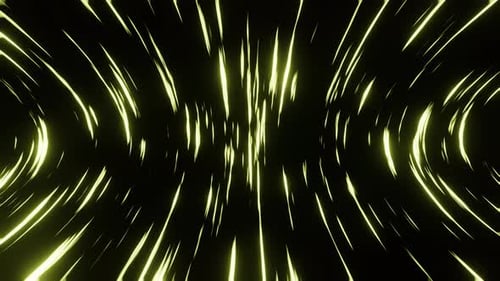 Abstract Futuristic Warp Speed Tunnel Background
