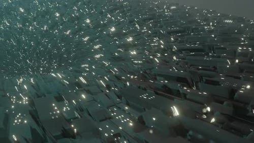 Vj Loop in Form of Torusring As a Space Station Inside with Incredible Detai