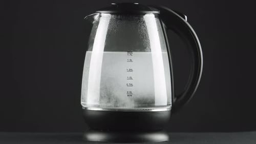 Electric Kettle Boiling Water