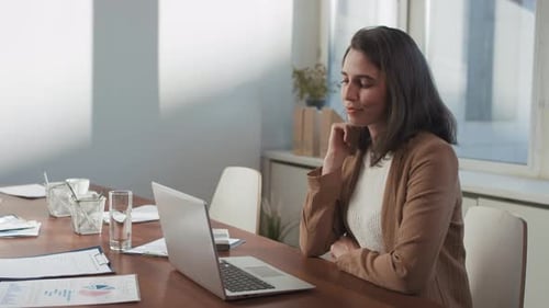 Having Video Call On Laptop