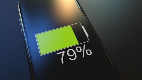 Modern Smartphone Battery Charge Dropping Fast