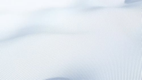 4k Abstract White Waving Background