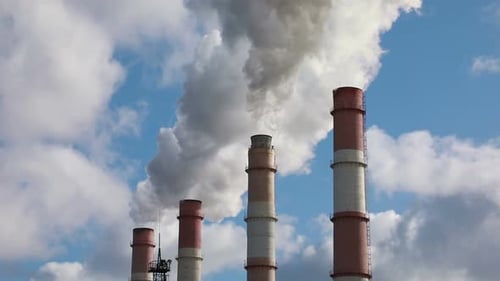 Vier Kamine der Smoking Factory