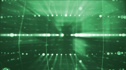 Futuristic Data Grid Technology Background Loop