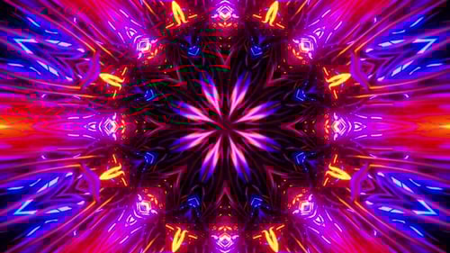 Flying through a tangle of colorful cables