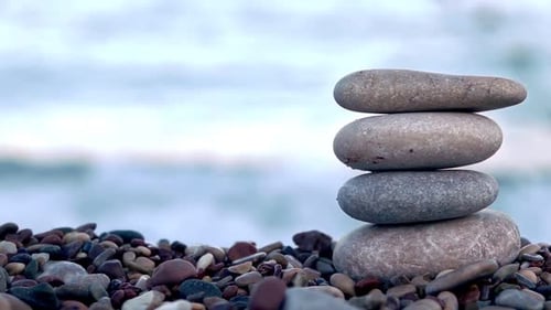 Stones Near The Seaside