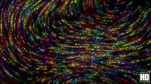 Dynamic Colorful Mosaic Swirls Abstract Looping Background