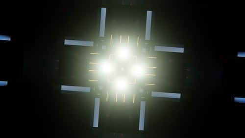 VJ LOOP Neon Pulse Disco 08