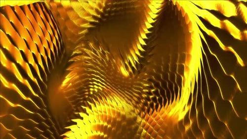 Goldene Relief-