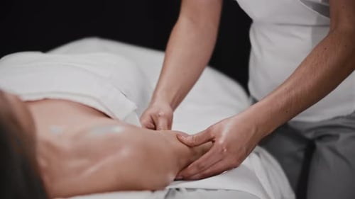 Relaxing Leg Massage for Wellness and Health