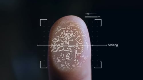 Finger Scanning Fingerprint Biometric Identification