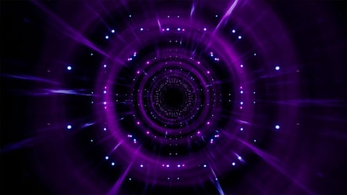 Glittering Purple Hole