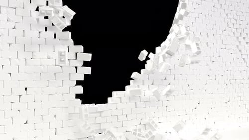 White Brick Wall is Break Concept of Power