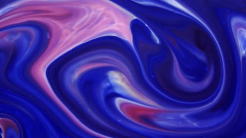 Abstract Colors Swirling Together