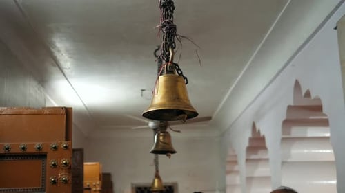 Ringing Traditional Temple Bell