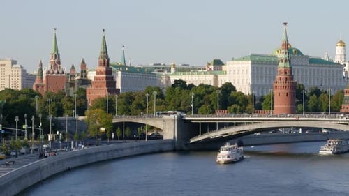 Hyper Lapse of Moscow Kremlin