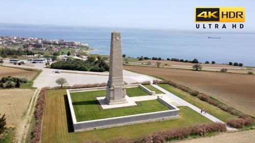 Gallipoli Helles Memorial Drone Video