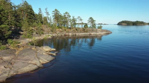 Skerriy dans la partie nord-ouest du lac Ladoga