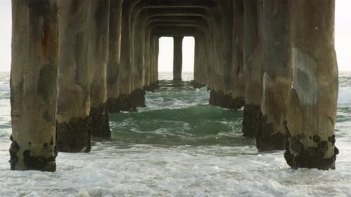 Ocean Background Shot on RED Helium Cinema Camera Summer Beach 8K Footage