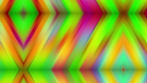 Dynamic Abstract Geometric Color Pattern Background Loop