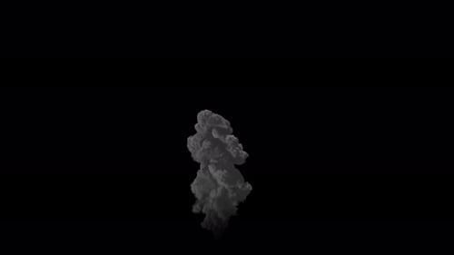 Rising Smoke Plume Transition Effect