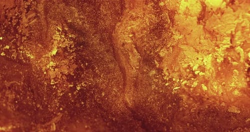 Glitzer-Tinte Hintergrundfarbe Mix Golden Glow Flüssigkeit