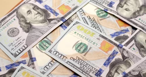 USD- und HKD-Papierbanknote