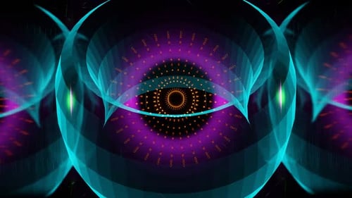 Abstração tecnológica de fundo abstrato Vj Loops H.264