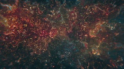 Abstract Fluid Colorful Liquid Swirl Background