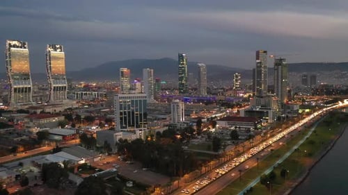 Izmir skyline
