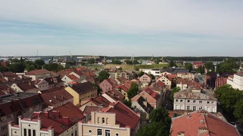 Klaipeda aerial view