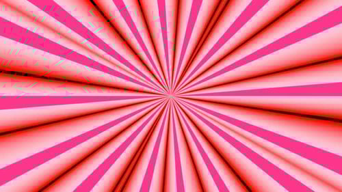 Kaleidoscope, mandala. 3d render music broadcast TV flashing, night club, music video vj pattern
